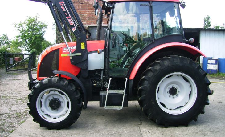 2008 Zetor 6441 Proxima 4wd Tractor c/w 2008 - Trac-Lift 120SL Twin rams Power Loader, - Image 3