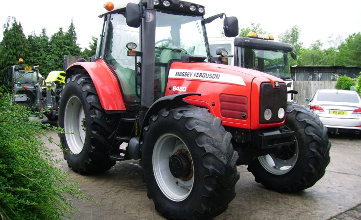 2005 Massey Ferguson 6480 4wd Dynashift 40K, Air con, 2005 in Excellent condition SOLD - Image 3