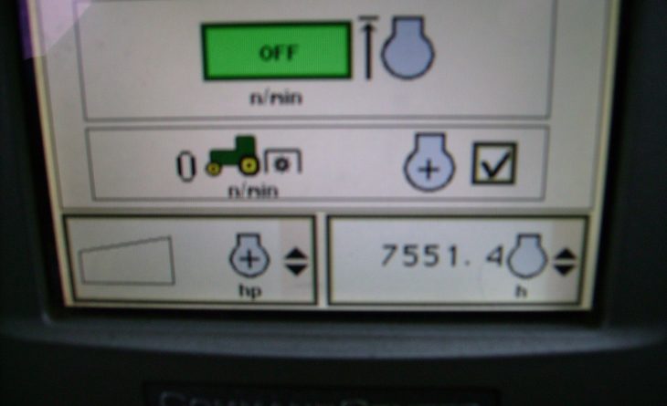 2011 John Deere 6230 4wd Premium Power Quad, 40K, Air Con c/w JD551 Power Loader, Year: 2011 SOLD - Image 15