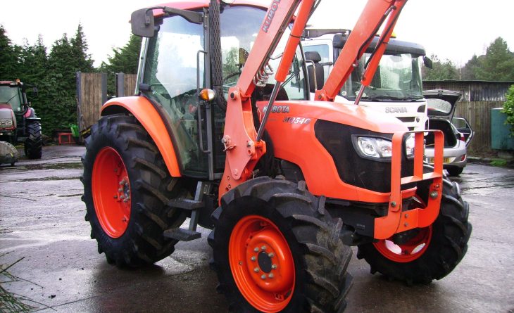 2012 Kubota M9540 4wd c/w Kubota LA1353EC Self Levelling Power loader, 2012, 3,074 hours. SOLD - Image 3