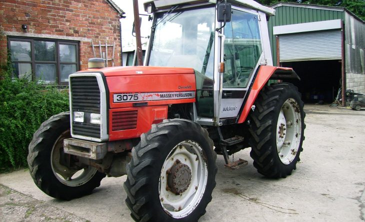 1994 1994 - Massey Ferguson 3075 4wd, Dynashift, 95hp 4 Cylinder Tractor. SOLD - Image 3