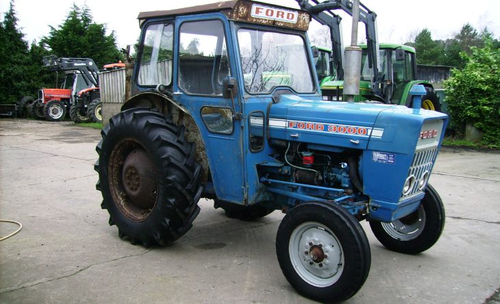 1975 Ford 3000 2wd, 5,509 Hours, 1975, One owner from new. SOLD