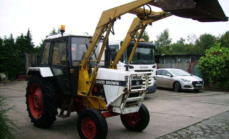1981 David Brown 1390 2wd tractor c/w Case International Power Loader, Only 6,288 hours. SOLD - Image 2