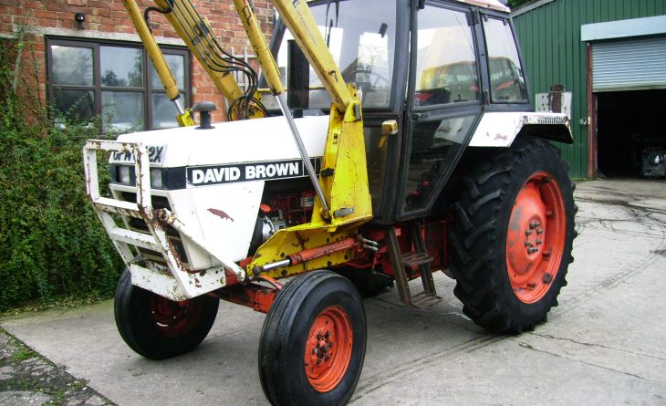 1981 David Brown 1390 2wd tractor c/w Case International Power Loader, Only 6,288 hours. SOLD - Image 4