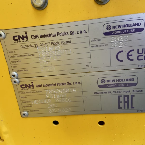 New Holland CR7.90 Combine Harvester - Image 55