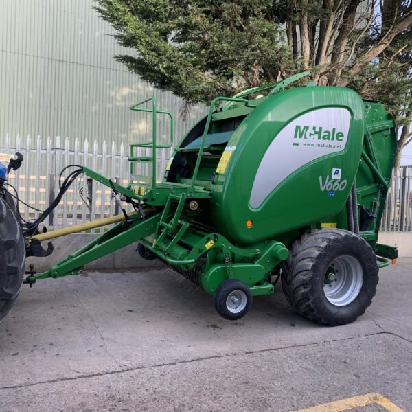 USED McHale V660 Round Baler For Sale - Image 3