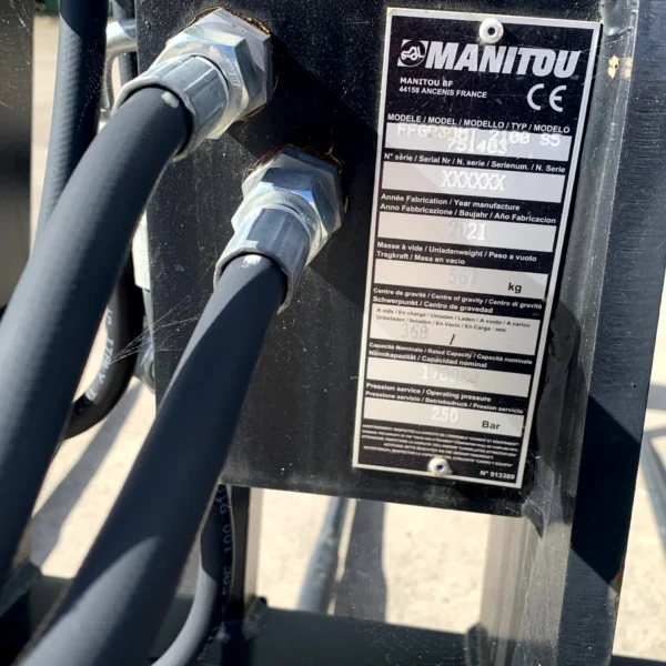 Manitou FFGR 2100 Manure Fork with Grapple - Image 4
