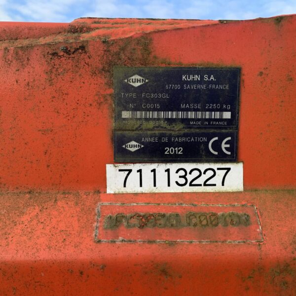 USED Kuhn FC 303GL Mower Conditioner For Sale - Image 16