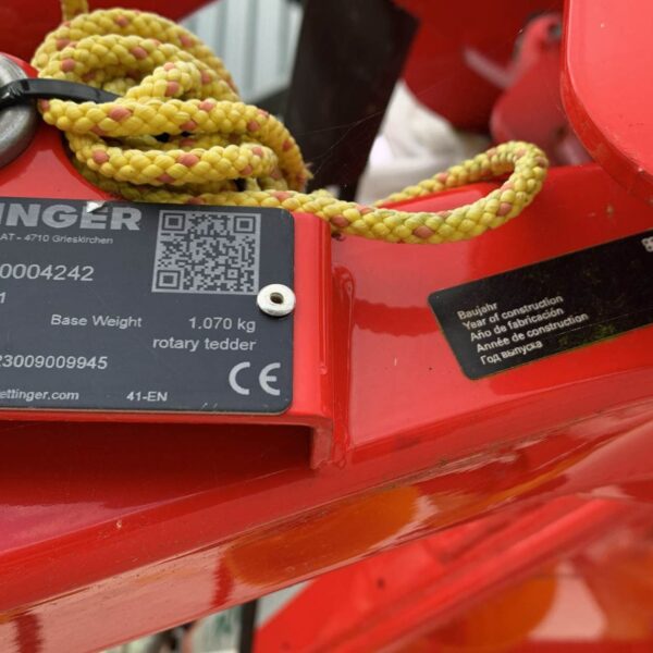 NEW Pottinger HIT 8.81 8 Rotor Tedder For Sale - Image 6
