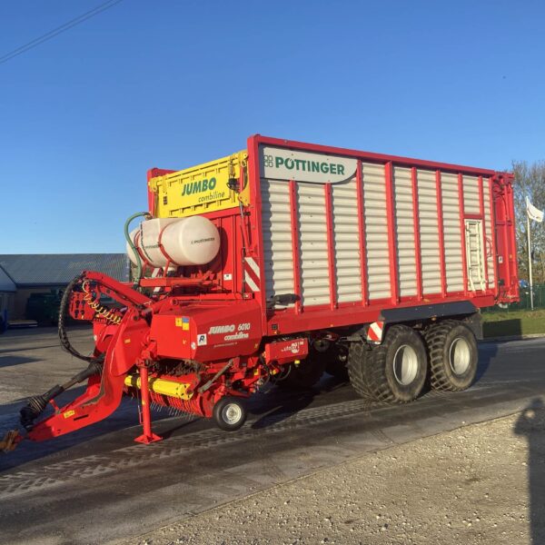 USED Pottinger Jumbo 6010L Forage Wagon For Sale - Image 3