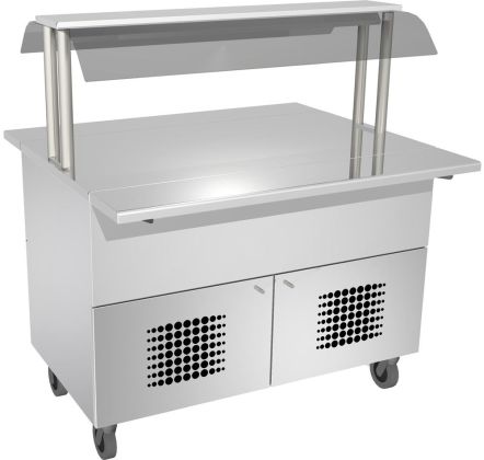 Neutraalitarjoiluvaunu Dieta Serve Buffet N 160