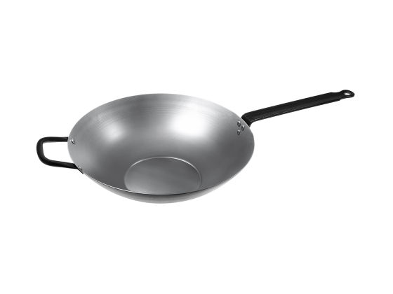 Wok-pannu tasapohjainen induktio Ø 34 cm