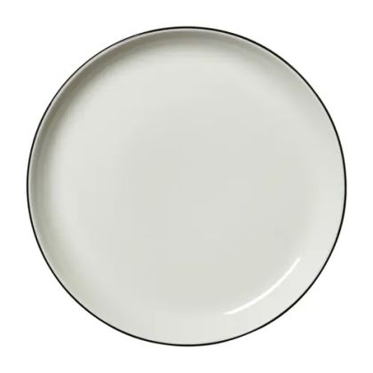 Asteria lautanen reunaton valkoinen Ø 25,5 cm