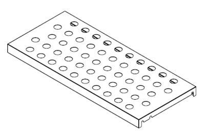 Rst-paneelihylly 445 x 560 mm  Dieta Green Plus