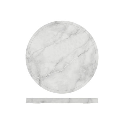 Tarjoilualusta melamiini marmori Ø 28,5 cm