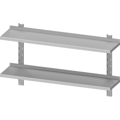 Rst-seinähylly ECO 1000 x 300 x 660 mm 2-taso