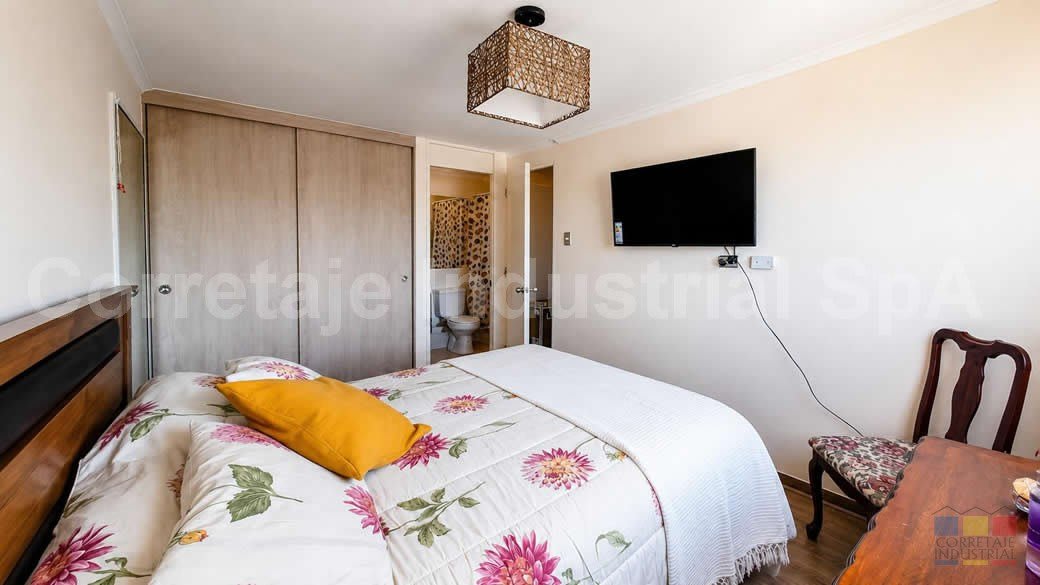 Departamento Juan Godoy Rivera 1307 - Habitación principal (con muebles) Departamento Juan Godoy Rivera 1307 - Habitación principal (con muebles)