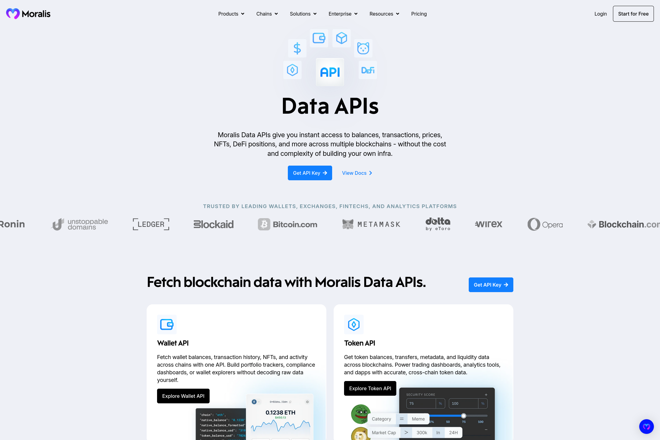 Moralis Data API