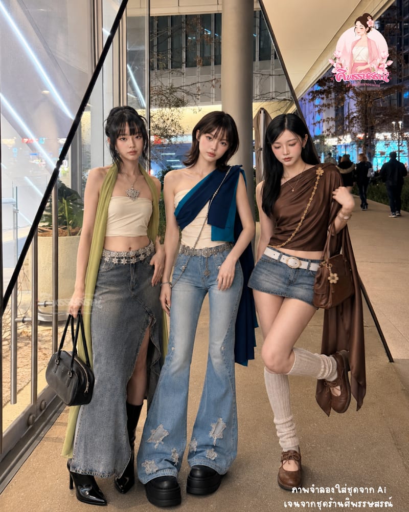 ชุดล้านนาฟิวชั่น แต่งเหนือแบบ Gen Z ให้สวยร่วมสมัย
