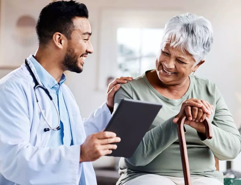 un médecin et son patient