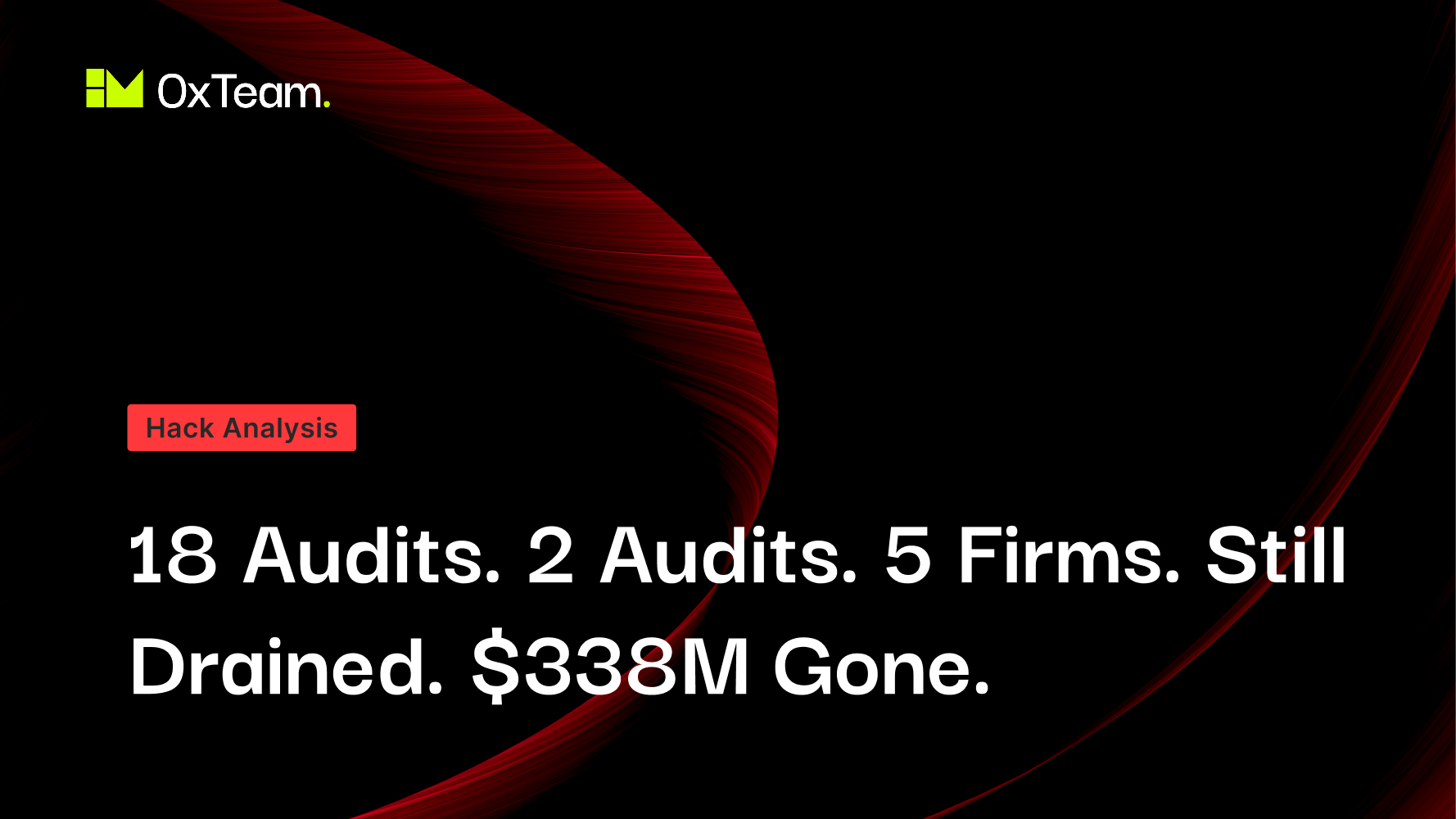 The Audit Was Done. The Funds Are Gone.