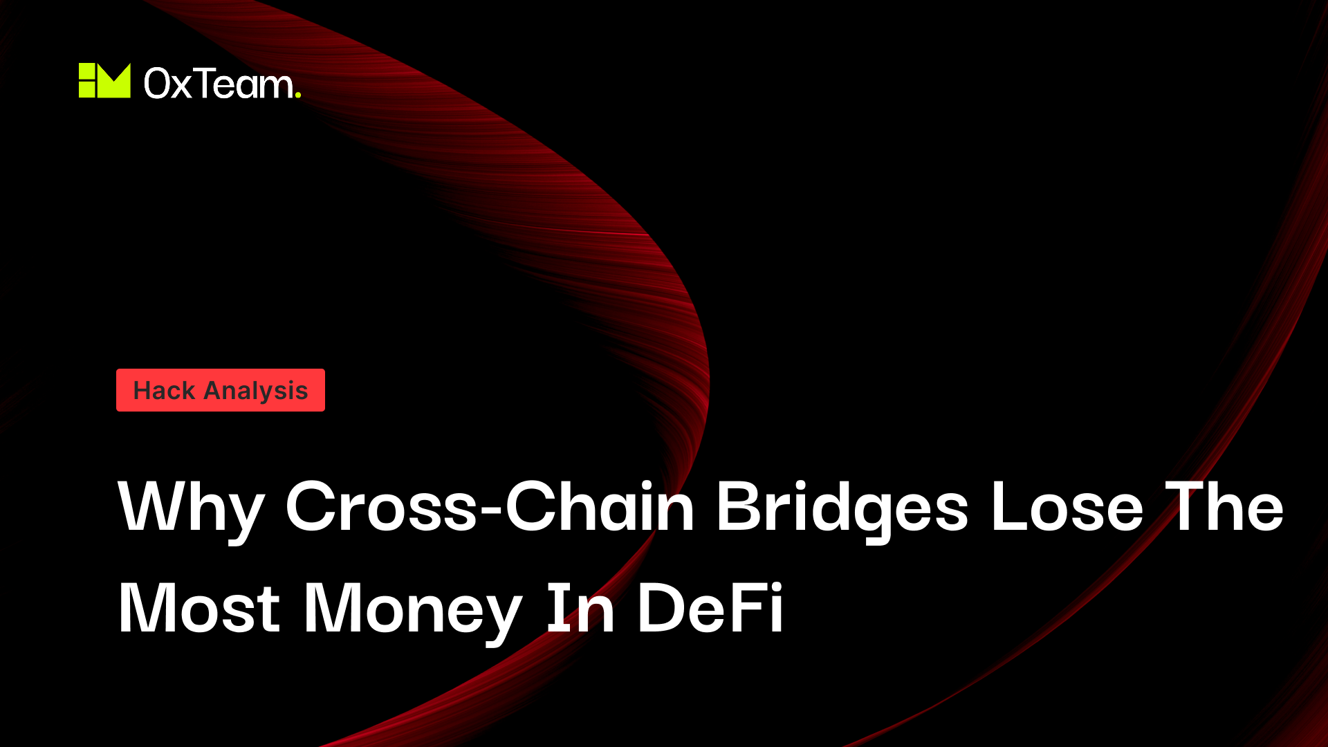 The Bridge Problem: Why Cross-Chain Protocols Lose More Money Than Any Other DeFi Category