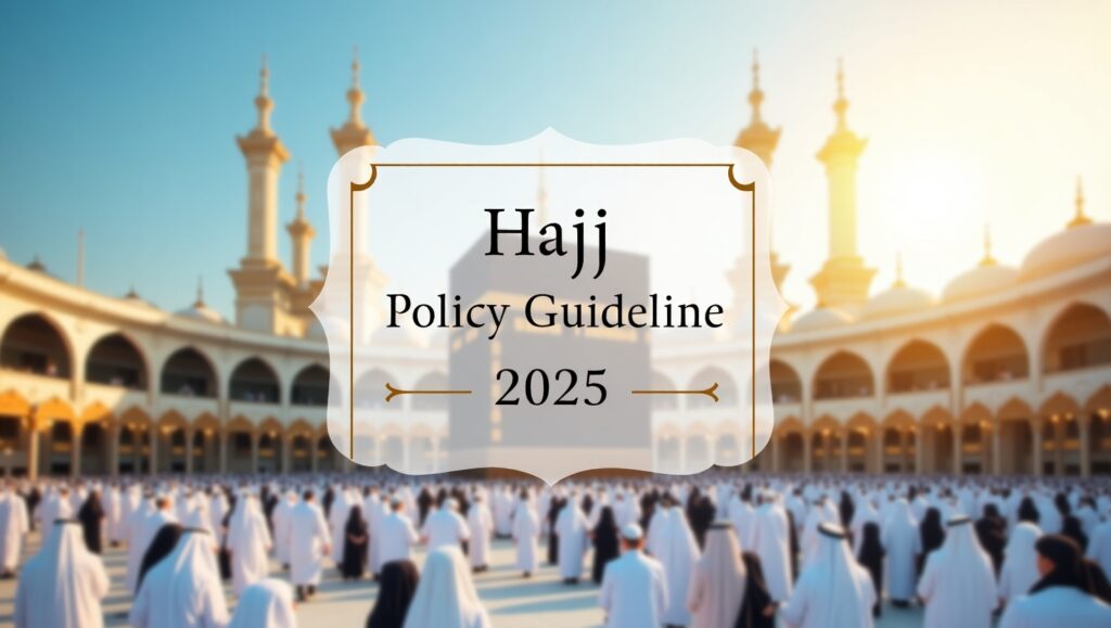 Hajj Policy Guidelines-2025