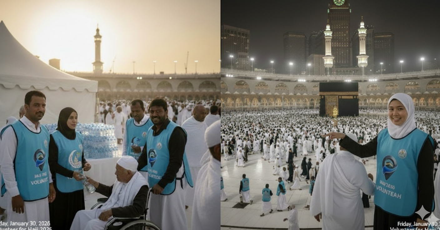 How to Become a Volunteer for Hajj 2026?