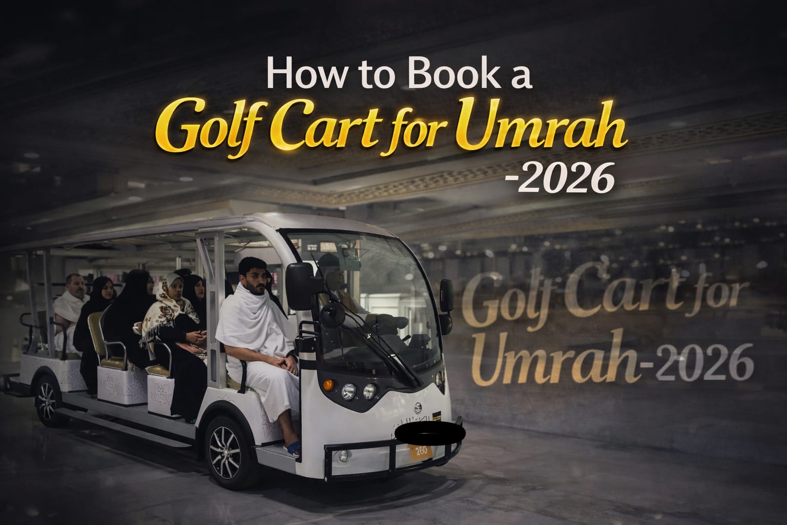 How to Book a Golf Cart for Umrah