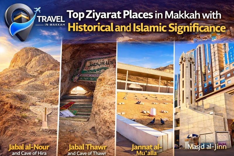 Top Ziyarat Places in Makkah with Historical and Islamic Significance