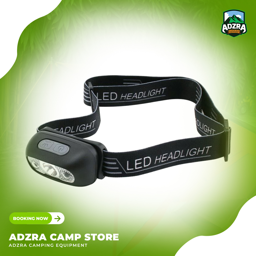 [Sewa] Headlamp LED Charger USB