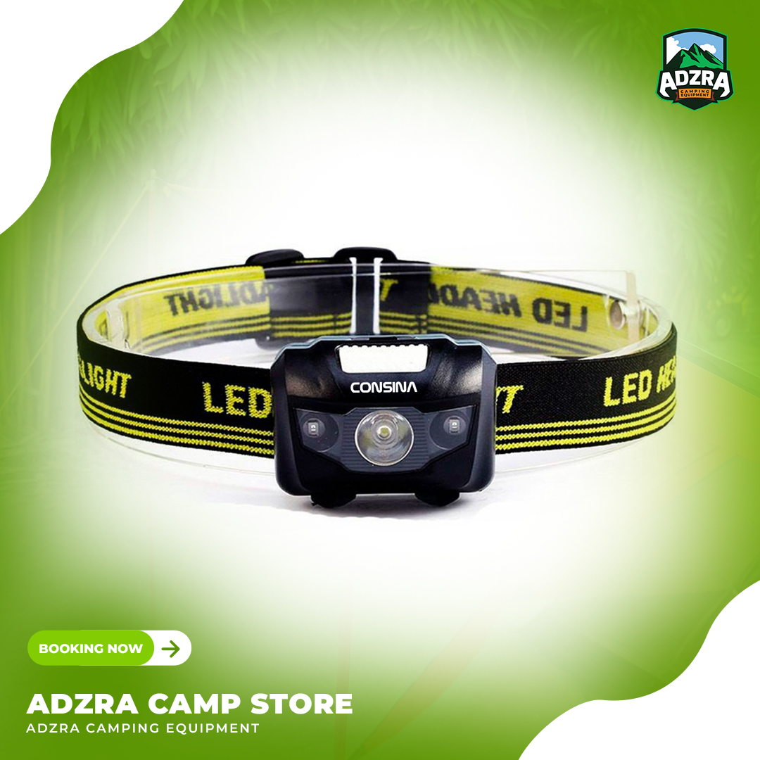[Sewa] Headlamp LED Baterai