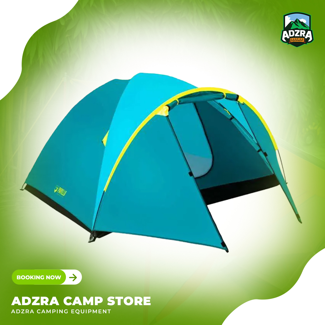 [Sewa] Tenda Dome Kap 4 PAVILLO | Pilihan Warna : Hijau Toska