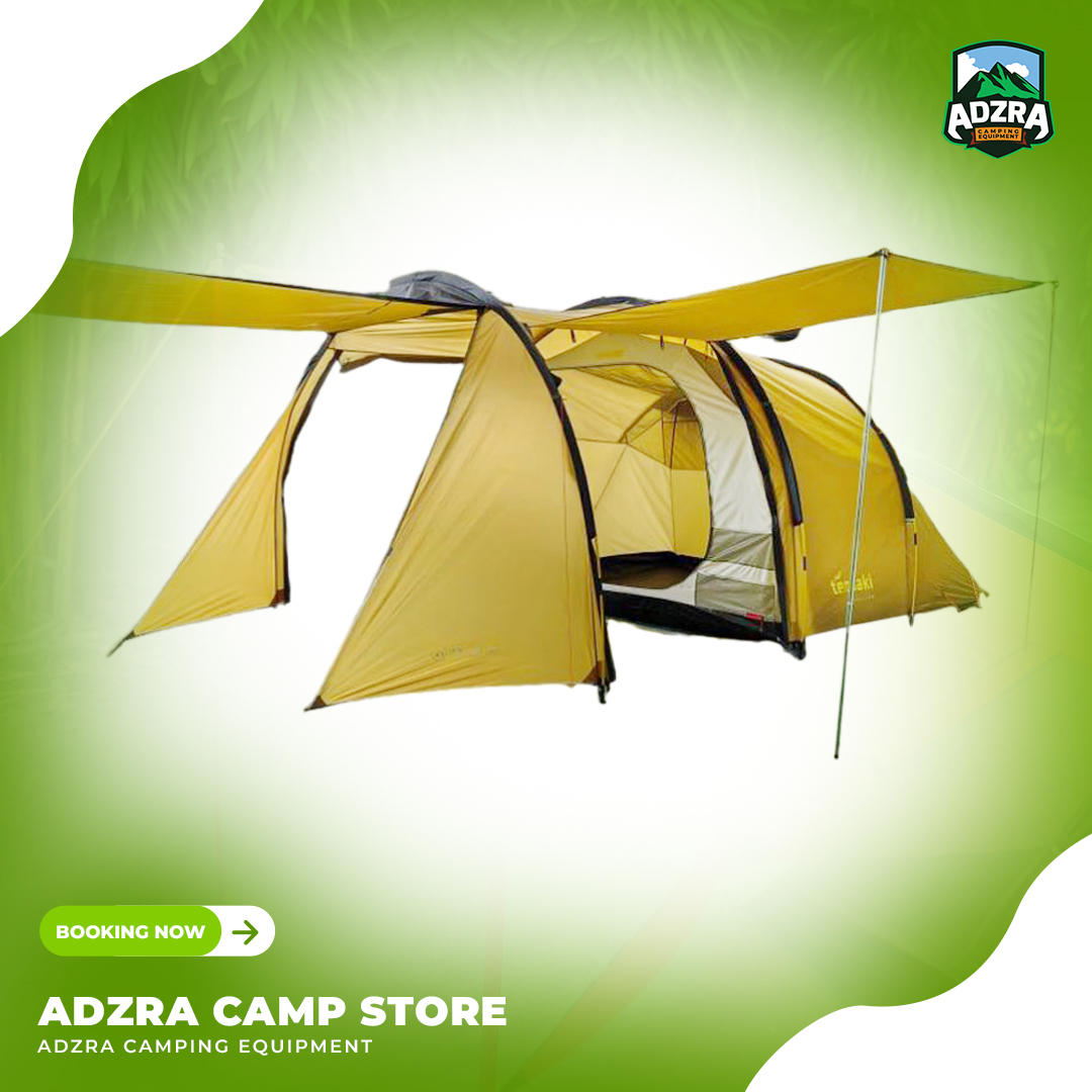 [Sewa] Tenda Dome Kap 5 TENDAKI MALANO | Pilihan Warna : Kuning