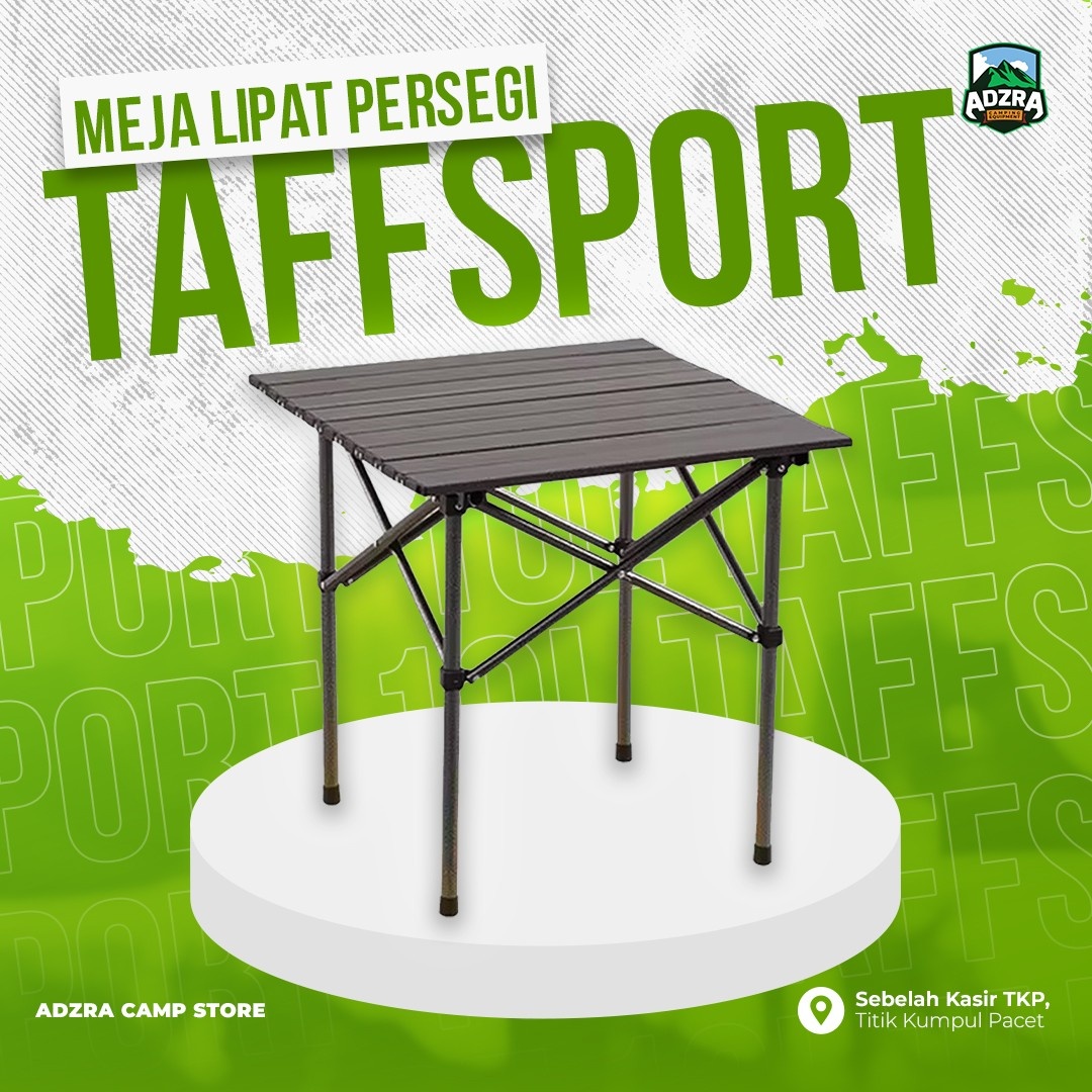[Jual] PRE ORDER!!!! Meja Lipat Besi Pendek Persegi | Meja Lipat Portable Folding