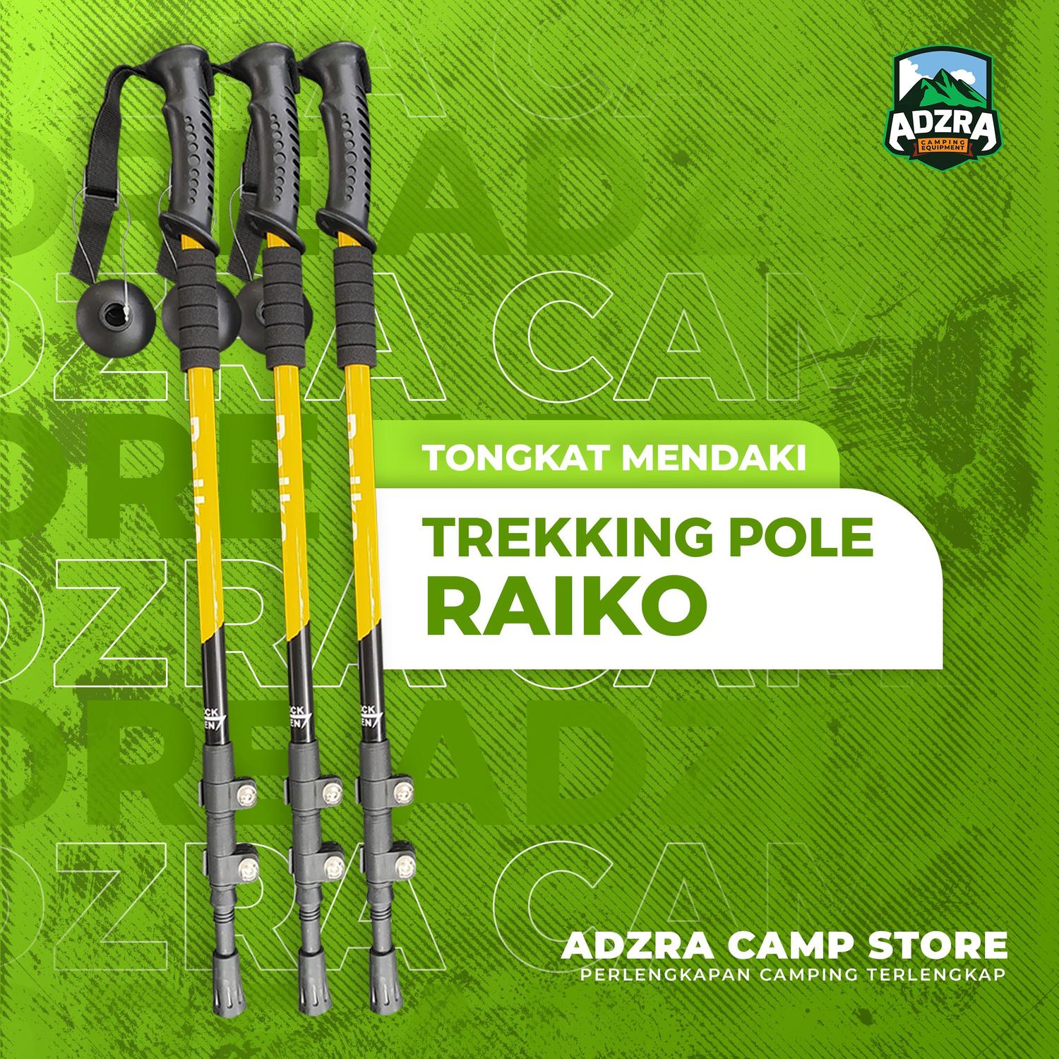[Jual] Trekking Pole Anti Shock Lock External | 135 cm | Trekking Pole Raiko