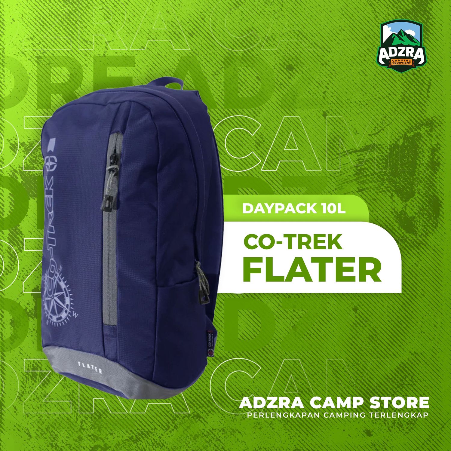 [Jual] Ransel Daypack Cotrek Flater 10 L | Warna Navy