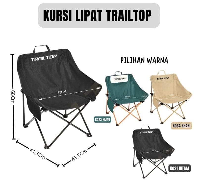 [JUAL] Kursi TRAILTOP MOON CHAIR