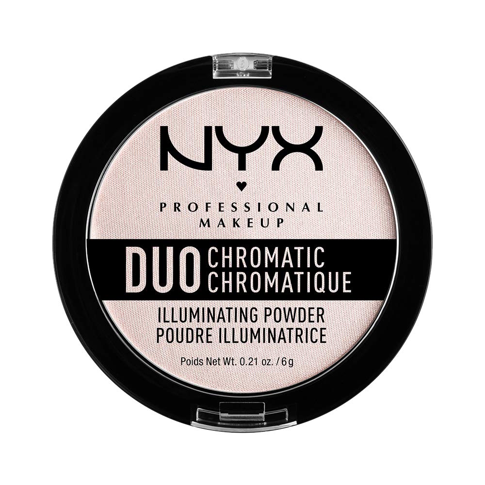 NYX PROFESSIONAL MAKEUP Duo Chromatic Illuminating Powder, Snow Rose thumbnail 2