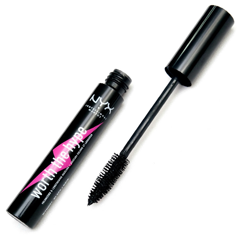 NYX PROFESSIONAL MAKEUP Worth The Hype Volumizing & Lengthening Mascara, Black thumbnail 3