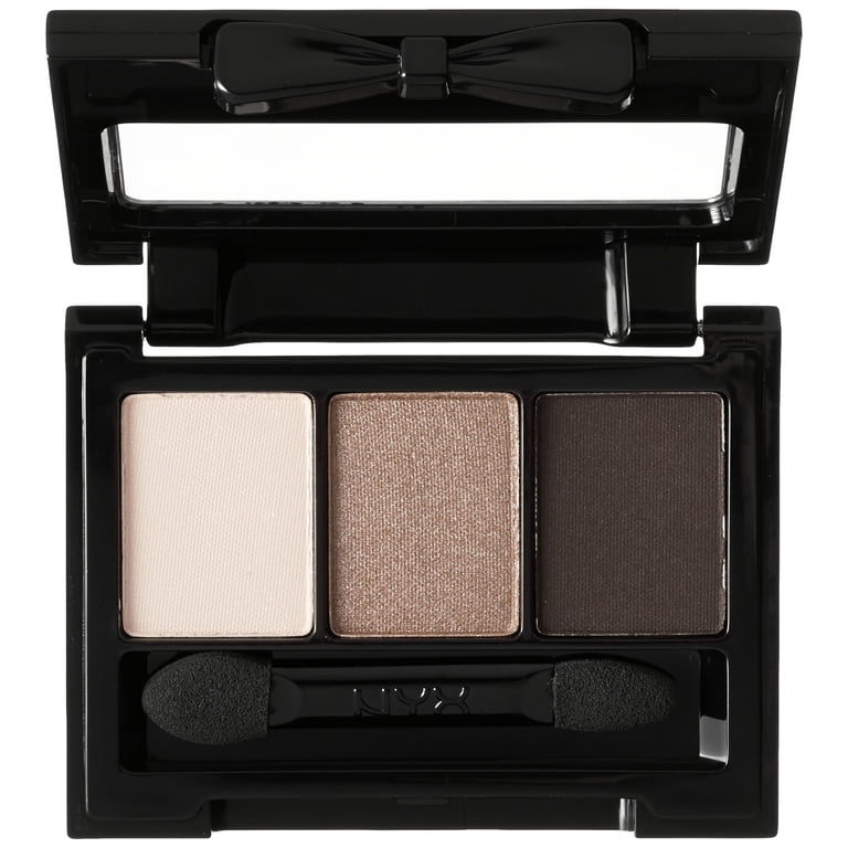 NYX Cosmetics Love in Rio 3-Pan Eyeshadow Palette - No Tan Lines Allowed