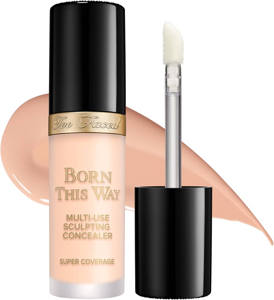 Too Faced Born This Way Super Coverage Multi-Use Concealer | Full Coverage, Oil Free, Long Lasting + Hydrating thumbnail 2