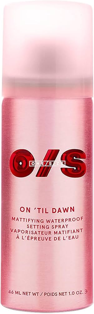 One Size On 'Til Dawn Mattifying Waterproof Setting Spray thumbnail 2