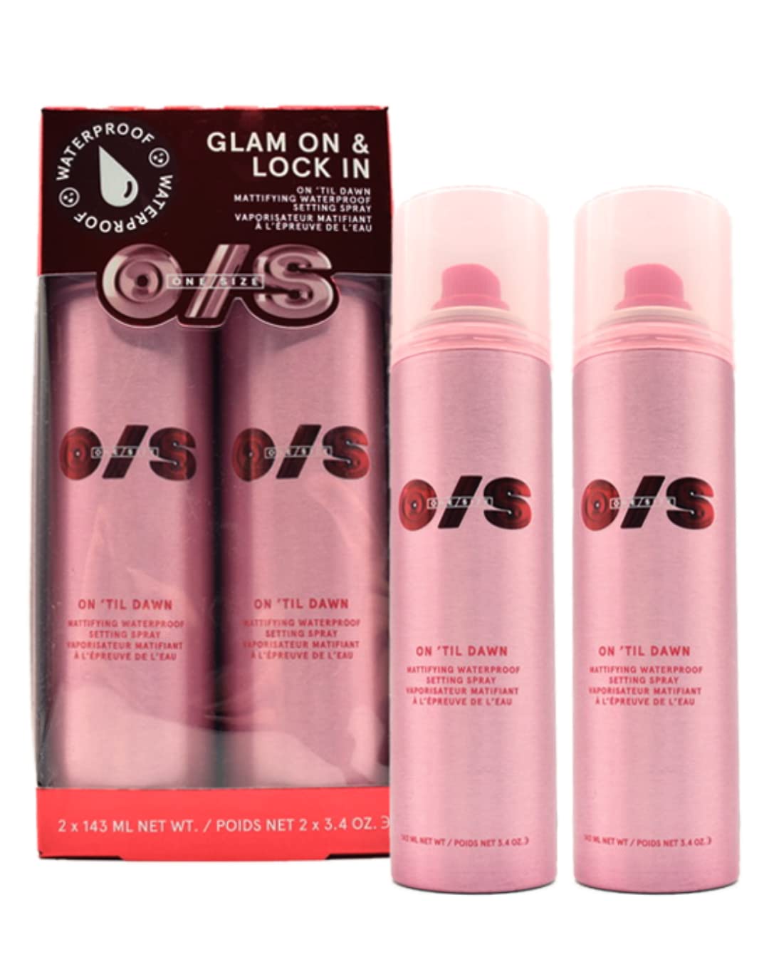 One Size On 'Til Dawn Mattifying Waterproof Setting Spray thumbnail 3