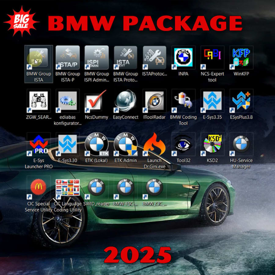 BMW ISTA+ 2026 Diagnostic & Programming Software Package