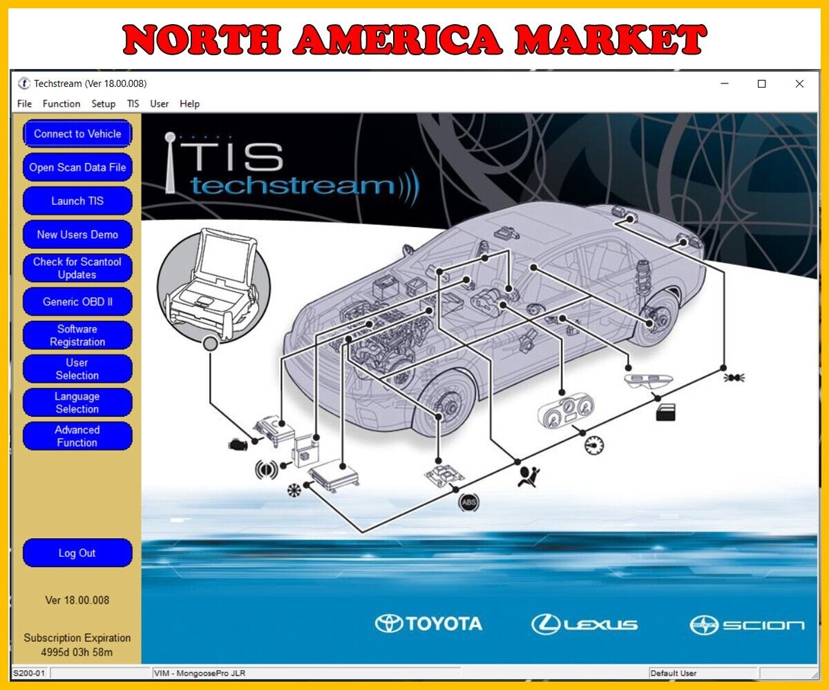 Toyota Techstream 18.00.008 (02/2023) – Diagnostic Software