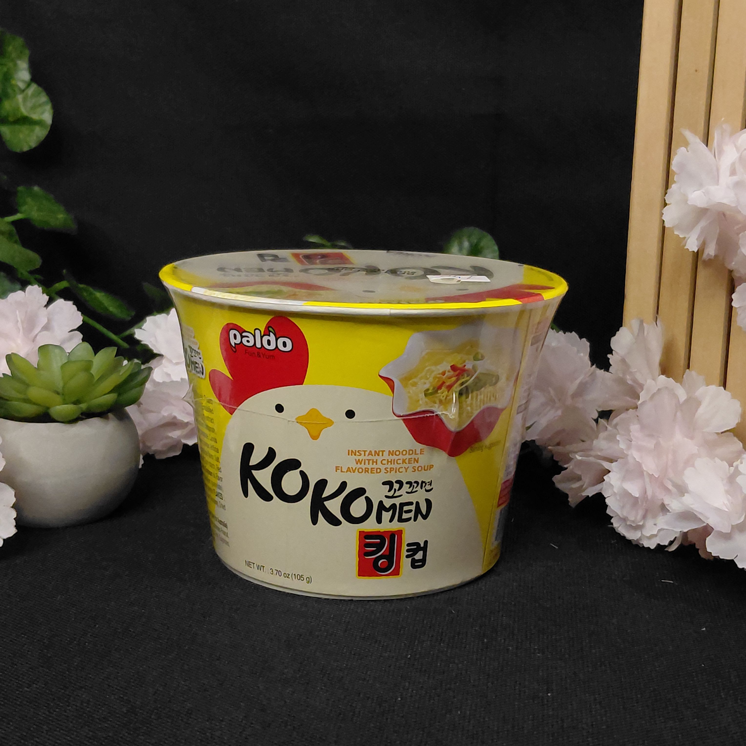 Локшина швидкого приготування Paldo Kokomen Spicy Chicken Flavour — 105 г