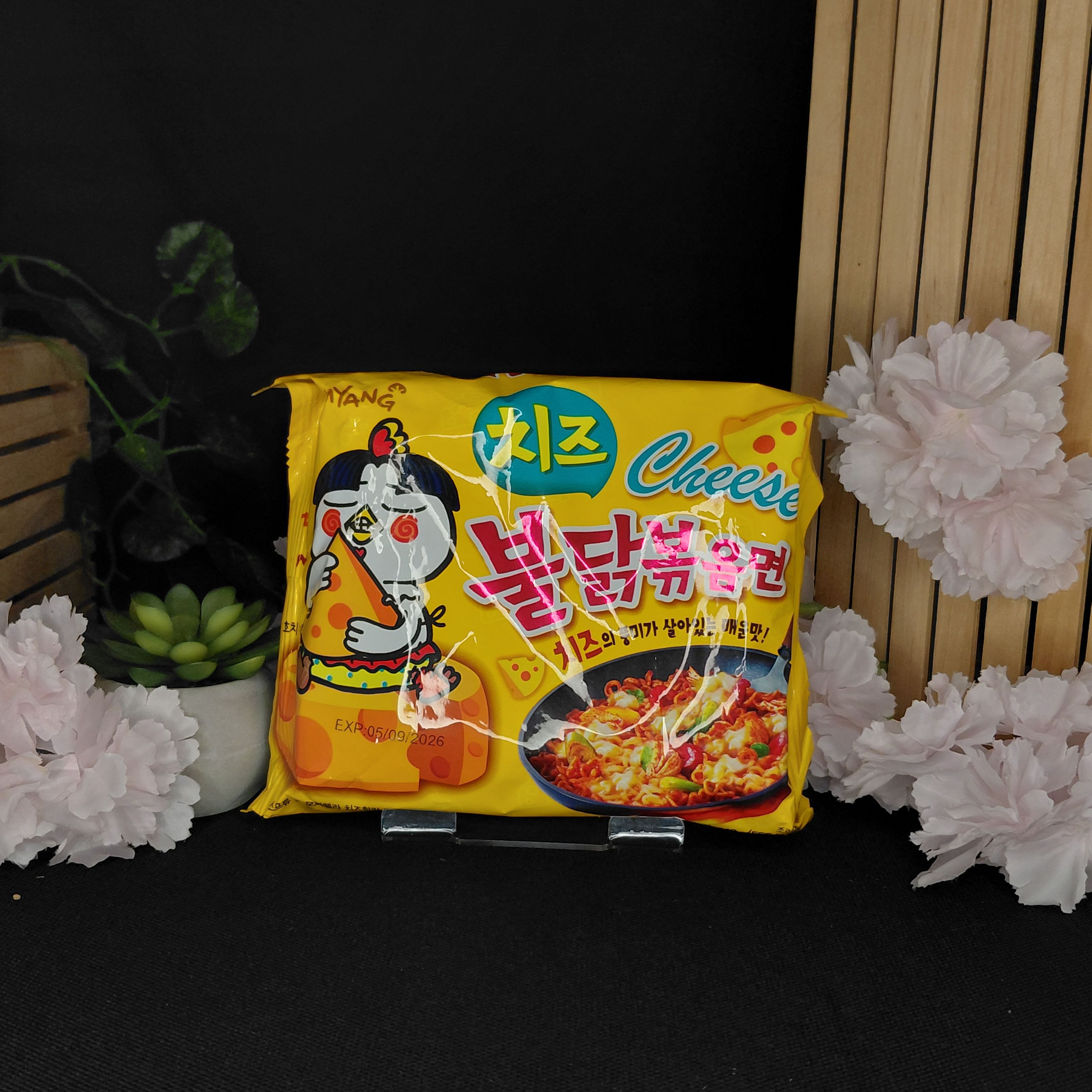 Локшина швидкого приготування Samyang Buldak Cheese — 140 г