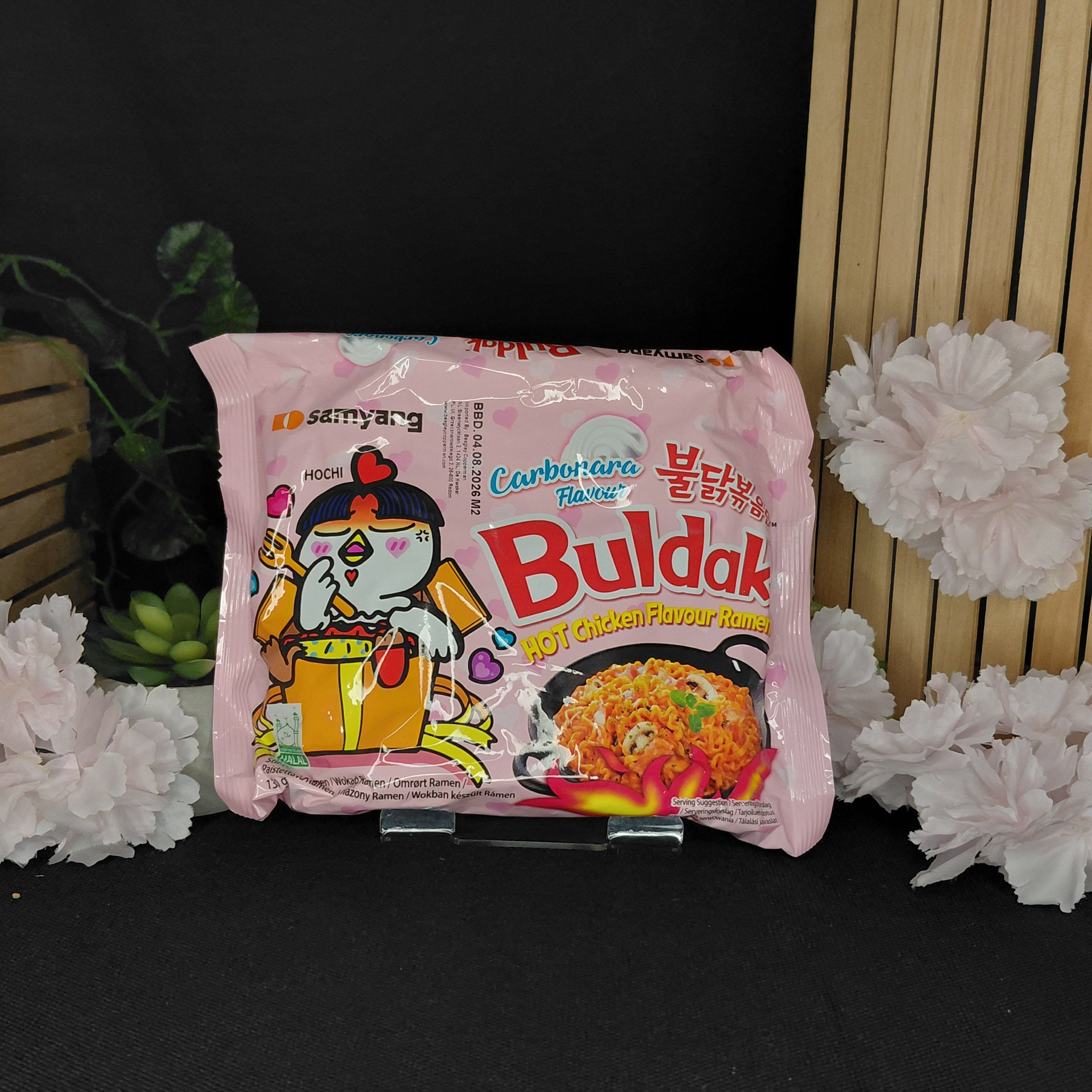 Локшина швидкого приготування Samyang Buldak Carbonara — 130 г