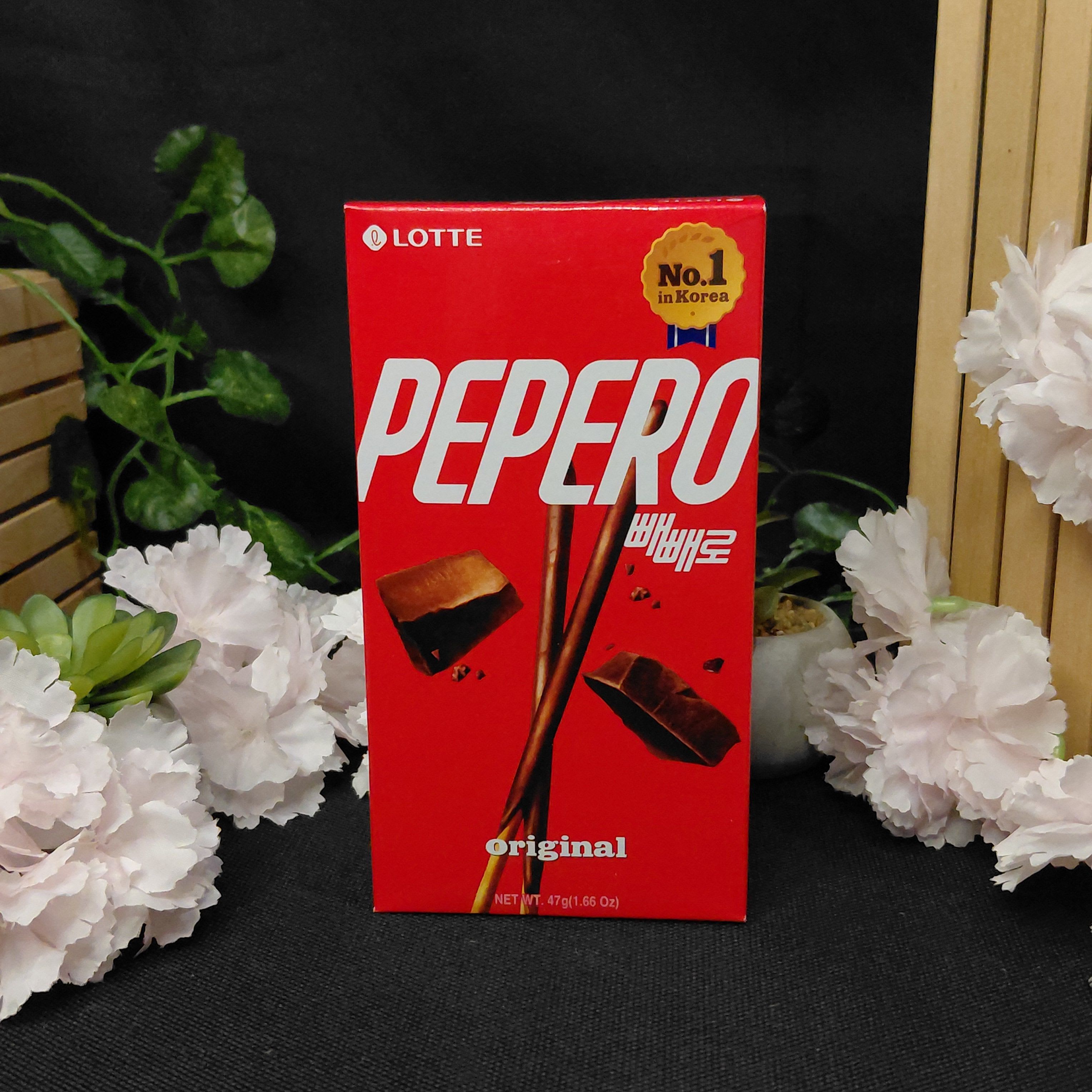 Соломка в молочному шоколаді Lotte Pepero Original — 47 г